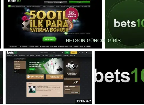 Bets10 (Betson) Güncel Giriş